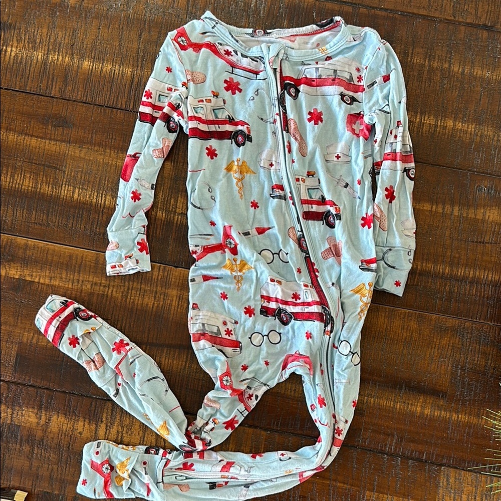 Posh Peanut Paramedics Footie Pajamas